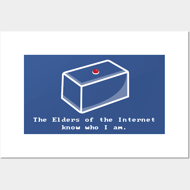 The Elders of the Internet Wall Art by Wetasaurus